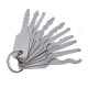 10pcs Keys Lock Pick For Double Sided Lock Lock Picks Tool