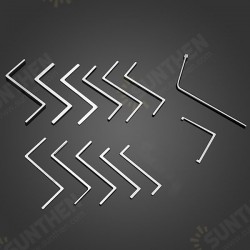 13pcs Tension Wrench Push Rod Rotating Rod Tools Lock Pick Tools Set 13pcs Tension Wrench Push Rod Rotating Rod Tools Lock Pick Tools Set