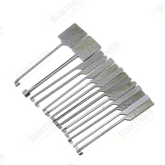 14Pcs Auto Dimple Lock Pick Kaba Lock Opener Locksmith Tool