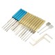 18Pcs Dimple Lock Pick Tools Combination Door Openner Locksmith Tool