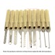 18Pcs Dimple Lock Pick Tools Combination Door Openner Locksmith Tool