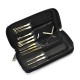 24pcs Single Hook Lock Pick Set + 5Pcs Transparent Lock Locksmith Practice Training Skill Set