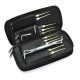 24pcs Single Hook Lock Pick Set + 5Pcs Transparent Lock Locksmith Practice Training Skill Set