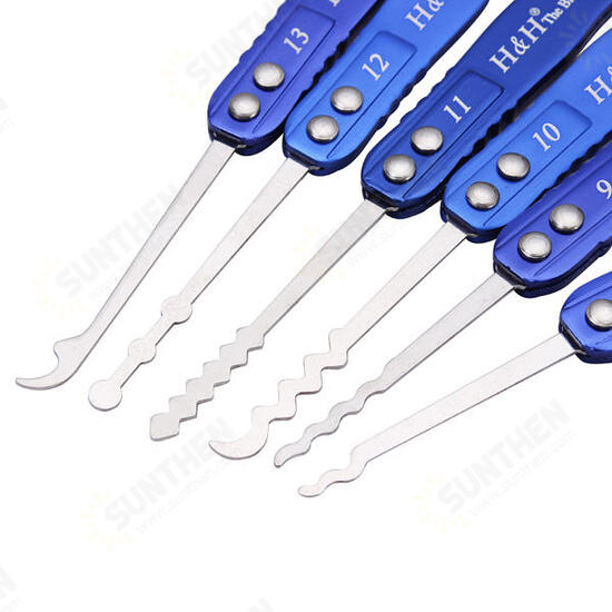 30-in-1 Lock Picks Tools Set Lock Opener Locksmith Picking