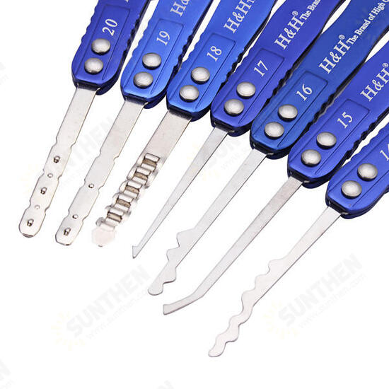 30-in-1 Lock Picks Tools Set Lock Opener Locksmith Picking