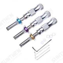 3Pcs Tubular 7 Pins Lock Pick Tool Locksmith Tool Lock Pick Set 3Pcs Tubular 7 Pins Lock Pick Tool Locksmith Tool Lock Pick Set