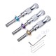 3Pcs Tubular 7 Pins Lock Pick Tool Locksmith Tool Lock Pick Set