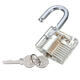 3pcs Cutaway Inside View Of Practice Padlock Lock Pick Tools Locksmith Training Skill Tools Set