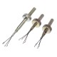 3pcs Stainless Steel Cross Lock Pick Set Locksmith Tools