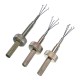 3pcs Stainless Steel Cross Lock Pick Set Locksmith Tools