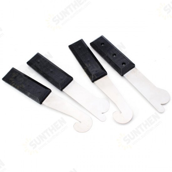 4pcs Slices Door Slit Opener Bypass Tools Door Lock Opener