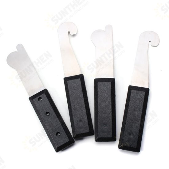 4pcs Slices Door Slit Opener Bypass Tools Door Lock Opener