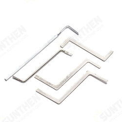 5pcs Locksmith Tools Double Row Tension Tools Stainless Stell Lock Pick Tools 5pcs Locksmith Tools Double Row Tension Tools Stainless Stell Lock Pick Tools