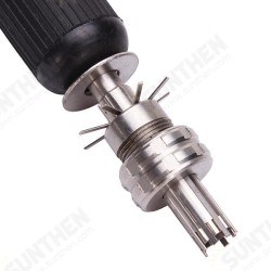 7 Pins Stainless Steel Tubular Lock Pick Open Tools Set 7 Pins Stainless Steel Tubular Lock Pick Open Tools Set