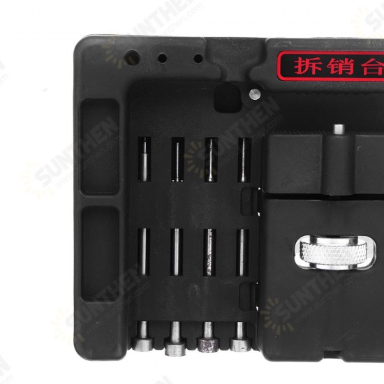 Car Remote Folding Flip Key Pin Remover Pin Disassemble Locksmith Fixing Tool with Four Pins Blade