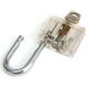 Disc Type Padlock Training Lock Transparent Cutaway Inside View of Practice Lock Pick Tools