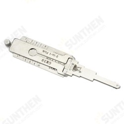 GM39 2 in 1 Car Door Lock Pick Decoder Unlock Tool Lock Picks Tools GM39 2 in 1 Car Door Lock Pick Decoder Unlock Tool Lock Picks Tools