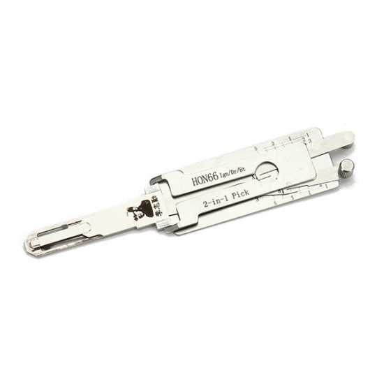 HON66 2 in 1 Car Door Lock Pick Decoder Unlock Tool Locksmith Tools