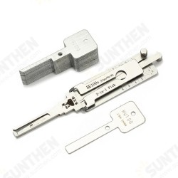 HU100 V.3 2 in 1 Car Door Lock Picks Decoder Unlock Tool Locksmith Tools HU100 V.3 2 in 1 Car Door Lock Picks Decoder Unlock Tool Locksmith Tools