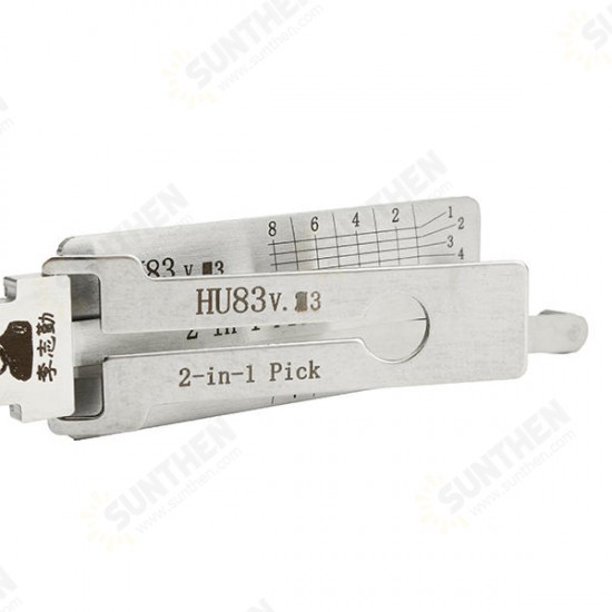 HU83 2 in 1 Car Door Lock Pick Decoder Unlock Tools Locksmith Tools