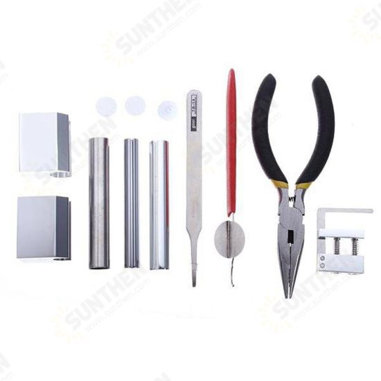 Professional 12 in 1 Lock Disassembly Tool Locksmith Tools Kit Remove Lock Repairing pick Set