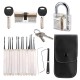 Unlocking Lock Opener Kit Locksmith Training Transparent Practice Padlocks Tools