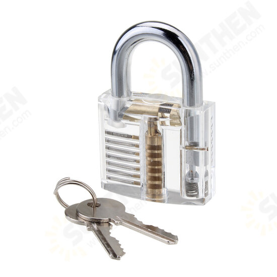 Unlocking Lock Opener Kit Locksmith Training Transparent Practice Padlocks Tools