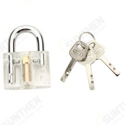 Disc Type Padlock with Disc Detainer Lock Pick Bump Key Tool Locksmith Training Skill Tools Set Disc Type Padlock with Disc Detainer Lock Pick Bump Key Tool Locksmith Training Skill Tools Set