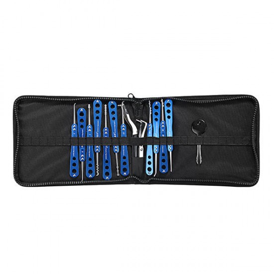 Honest 8Pcs Safety Box Quick Opening Lockpicks Lock Picks Tools with 2 Transmission Gears