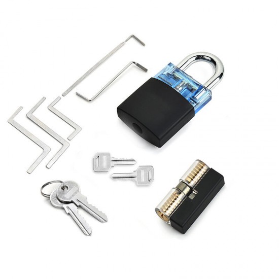Locksmith Supplies Tension Wrench Tool Practice Lock Pick Set Combination Padlock Broken Key Hand Tools Hardware