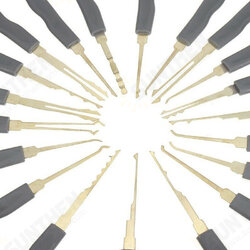 Padlock Pick Set For Locksmith Training 38/24/17/15/11/5pcs Lock Pick Practice Tools Hooks Set Padlock Pick Set For Locksmith Training 38/24/17/15/11/5pcs Lock Pick Practice Tools Hooks Set