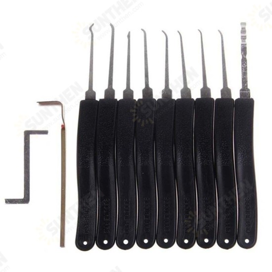 Padlock Pick Set For Locksmith Training 38/24/17/15/11/5pcs Lock Pick Practice Tools Hooks Set