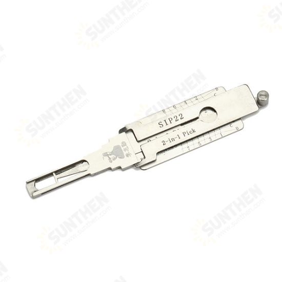 SIP22 2 in 1 Car Door Lock Pick Decoder Unlock Tool Locksmith Tools