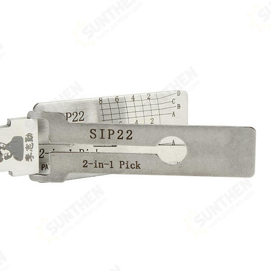 SIP22 2 in 1 Car Door Lock Pick Decoder Unlock Tool Locksmith Tools