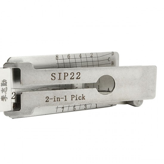 SIP22 2 in 1 Car Door Lock Pick Decoder Unlock Tool Locksmith Tools