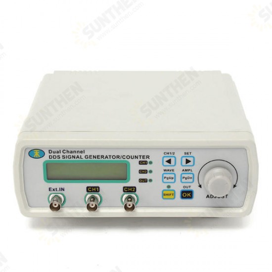 MHS-5200A 25MHz Digital DDS Dual-channel Signal Generator Source Frequency Meter 13N2