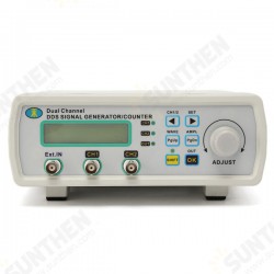 MHS-5200A 25MHz Digital DDS Dual-channel Signal Generator Source Frequency Meter 13N2