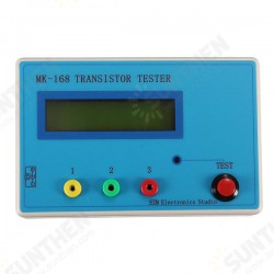 MK-168 Transistor Tester Diode Triode ESR RLC LCR Meter NPN PNP MOS MK-168 Transistor Tester Diode Triode ESR RLC LCR Meter NPN PNP MOS