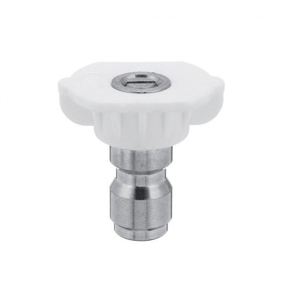 0 15 25 40 Degree Soap Quick Release Connect Jet Power Spray Wash Nozzle Tip Set