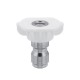 0 15 25 40 Degree Soap Quick Release Connect Jet Power Spray Wash Nozzle Tip Set