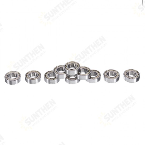 100Pcs 16mmx8mmx5mm Steel Shielded Deep Groove Ball Bearing 688ZZ