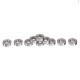 100Pcs 16mmx8mmx5mm Steel Shielded Deep Groove Ball Bearing 688ZZ