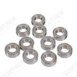 10Pcs 16mmx8mmx5mm Steel Shielded Deep Groove Ball Bearing 688ZZ 10Pcs 16mmx8mmx5mm Steel Shielded Deep Groove Ball Bearing 688ZZ