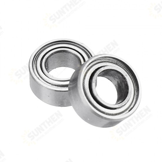 10Pcs 5x10x4mm Metal Sealed Shielded Deep Ball Bearing MR105ZZ