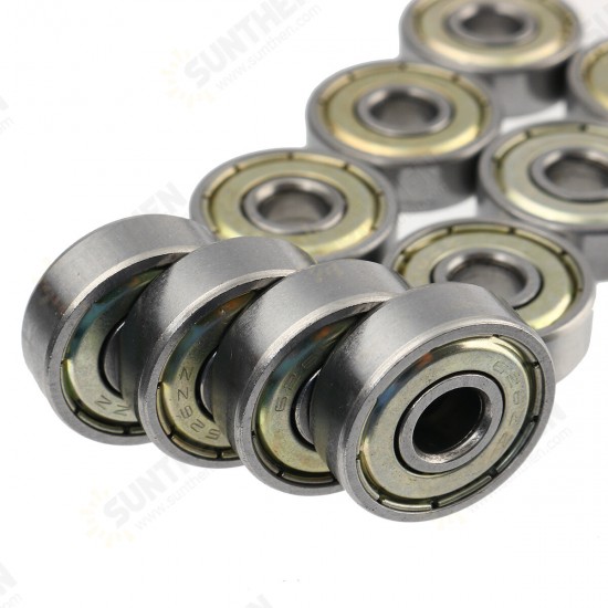 10Pcs High Carbon Steel Ball Bearing Skate Wheels For Skateboard Bearings