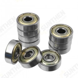 10Pcs High Carbon Steel Ball Bearing Skate Wheels For Skateboard Bearings 10Pcs High Carbon Steel Ball Bearing Skate Wheels For Skateboard Bearings
