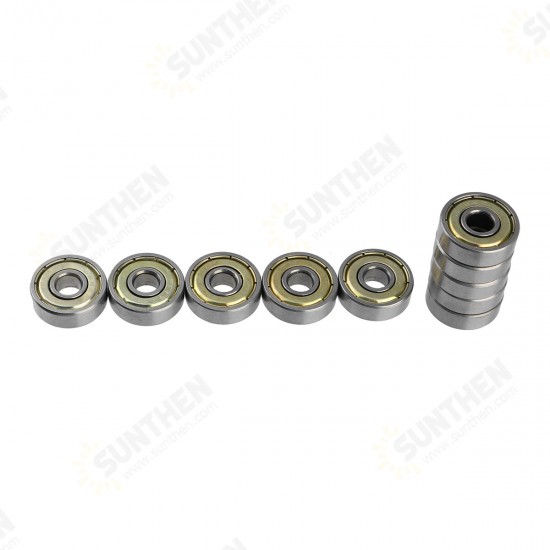 10Pcs High Carbon Steel Ball Bearing Skate Wheels For Skateboard Bearings