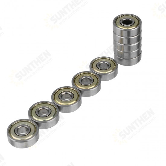 10Pcs High Carbon Steel Ball Bearing Skate Wheels For Skateboard Bearings