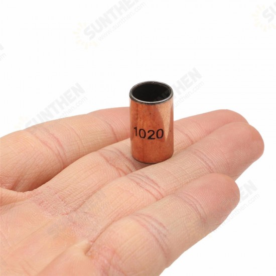 10pcs 10x12x20mm Ball Bearing Bushing Copper Alloy Bearing Bushing