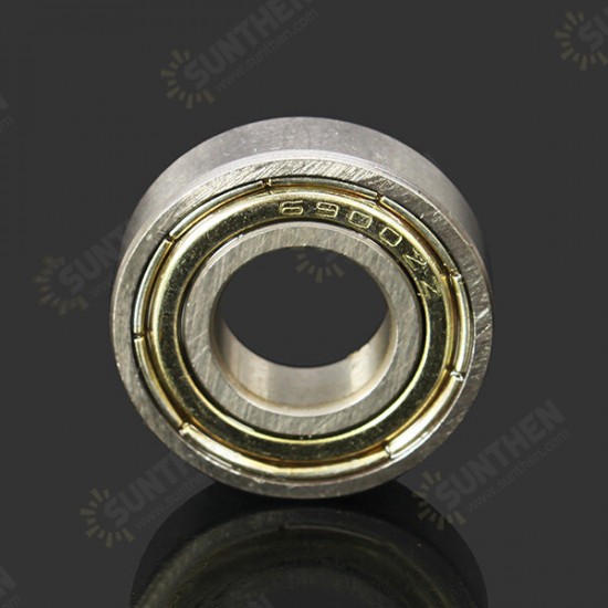 10pcs 10x22x6mm 6900zz Steel Sealed Shielded Deep Groove Ball Bearing